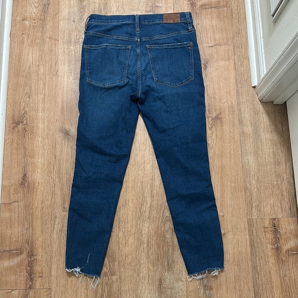 MADEWELL | 10" High-Rise Skinny Jeans in Hanna Wash - Picture 4 of 6